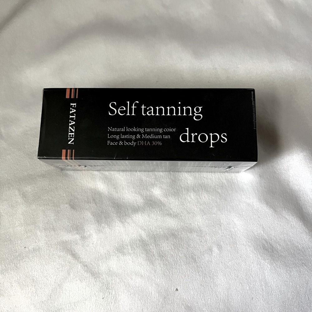 FATAZEN~HIGH LIFT~TANNING DROPS~30% HDA~ NIB